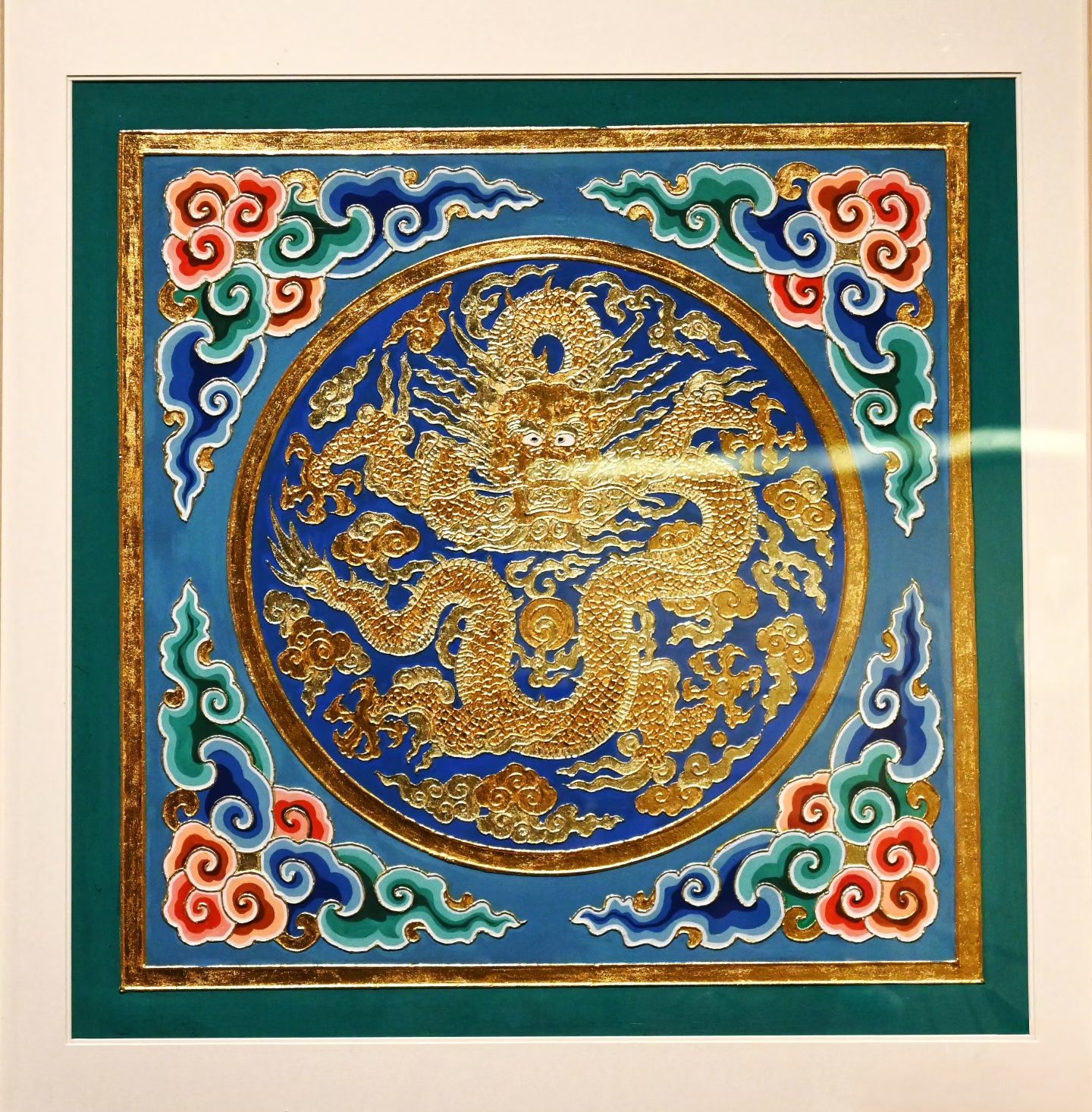 太和殿金龙和玺彩画纹样